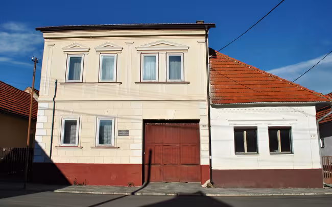 Rodný dom Martina Martinčeka v Liptovskom Petri
